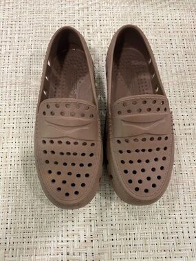 Floafers brown size 13 little boys